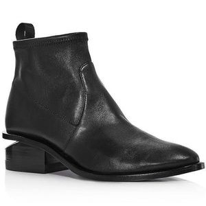 Alexander Wang Kori Stretch Nappa Black Boots